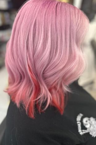 pastel hair colour at Darc'r Hair Salon in Rotherham pastel hair colour at Darc'r Hair Salon in Rotherham